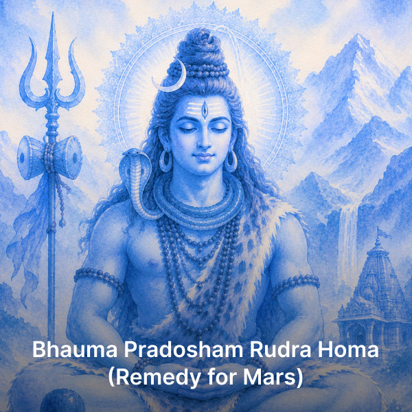 Bhauma Pradosham Rudra Homa (Remedy for Mars)