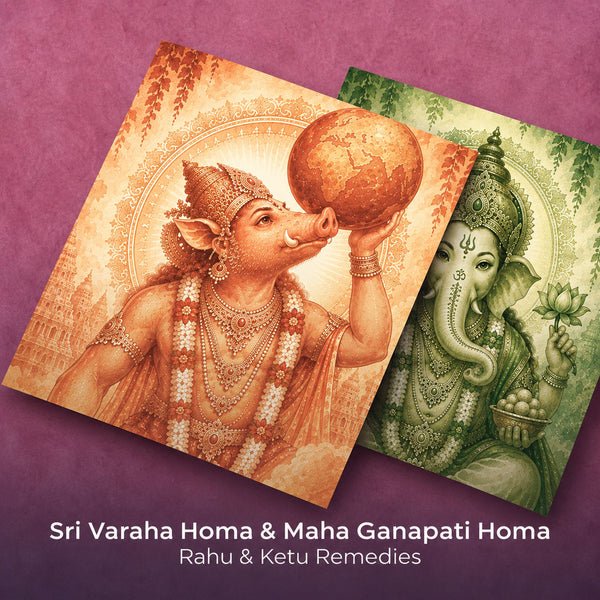 Sri Varaha Homa & Maha Ganapati Homa - Rahu & Ketu Remedies