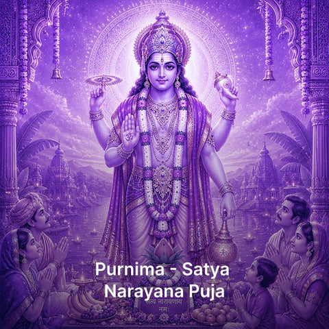 Purnima Satyanarayana Puja - Saturn Remedy