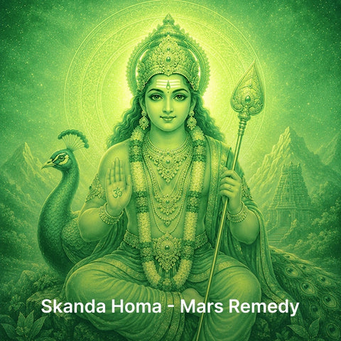 Skanda (Kartikeya) Homa - Mars Remedy