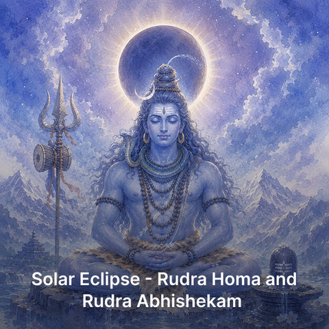 Solar Eclipse Remedy -  Navagraha  Homa & Rudra Homa