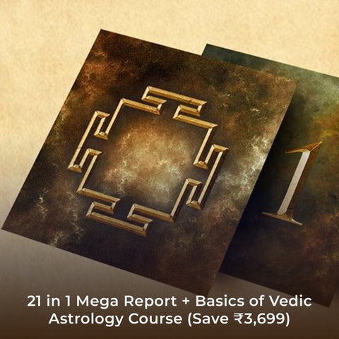 21 in 1 Mega Report + Basics of Vedic Astrology Course (Save ₹3,699)