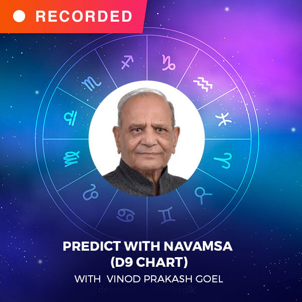 Predict with Navamsa (D9 chart) with V.P.Goel